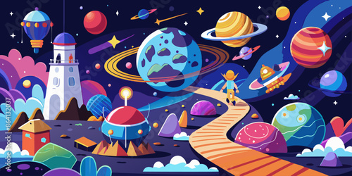 Vibrant Universe Art