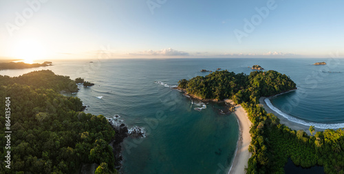 Manuel Antonio Beach, Manuel Antonio National Park, Puntarenas Province, Costa Rica, Central America