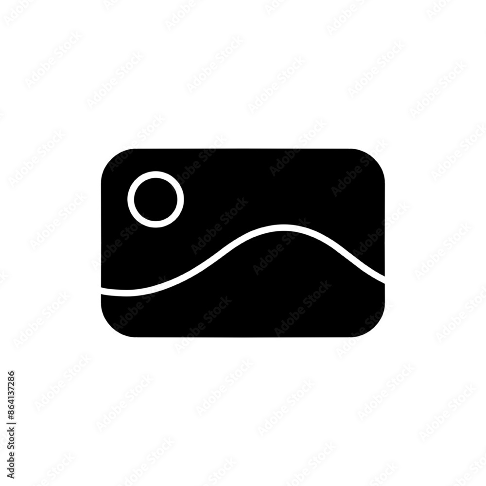Image icon vector for web, computer and mobile app Image icon vector for web, computer and mobile app