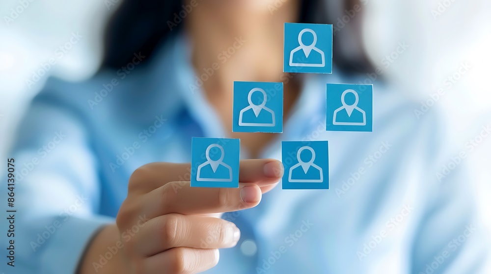 Organizational Structure: Wooden Figurines Representing a Company Hierarchy Organizational Structure: Wooden Figurines Representing a Company Hierarchy