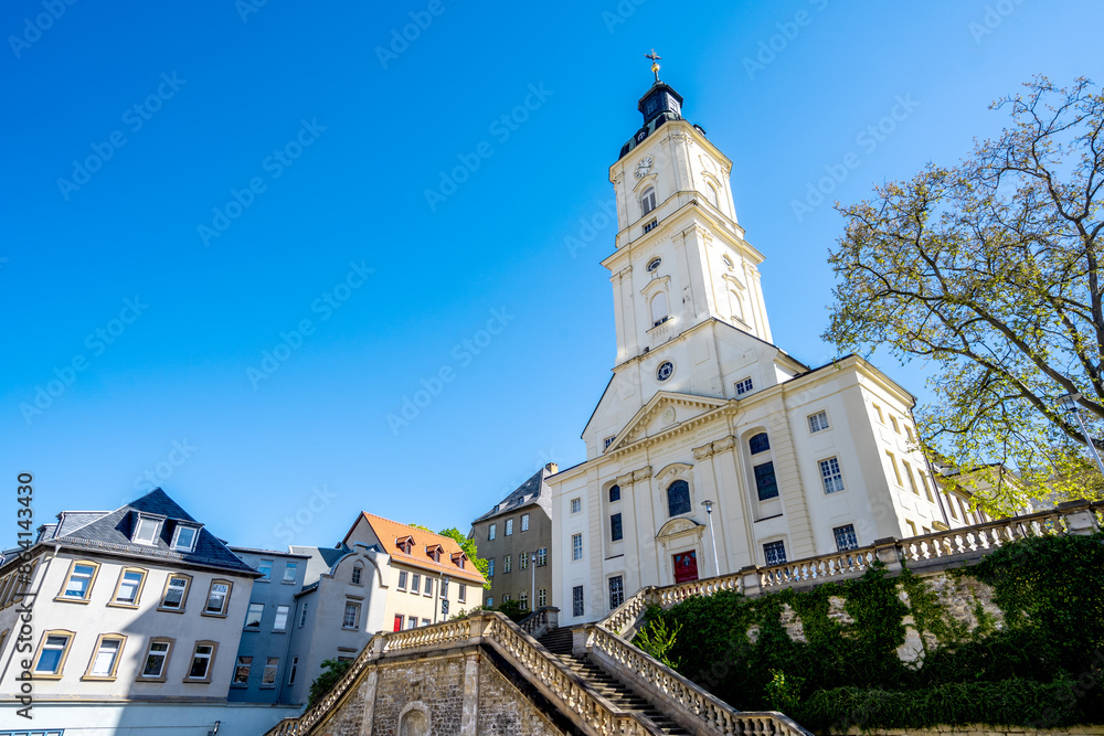 Fototapeta premium Sankt Salvator Kirche, Gera, Thüringen, Deutschland