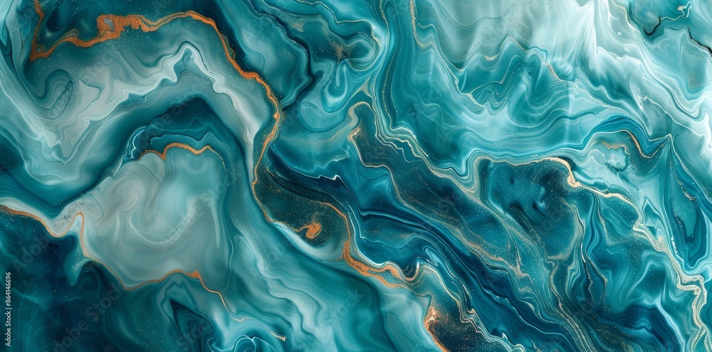 Teal color with blue and green liquid fluid texture with abstract watercolor paint for background, banner, or stock image Teal color with blue and green liquid fluid texture with abstract watercolor paint for background, banner, or stock image