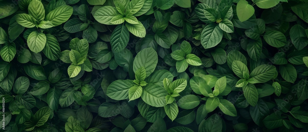 A lush green plant with many leaves A lush green plant with many leaves
