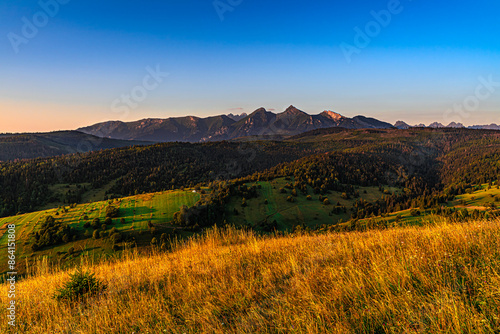 Fototapeta Naklejka Na Ścianę i Meble -  Pieniny , Tatry , Karpaty, góry, 