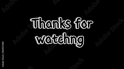 Thanks for watching my video 