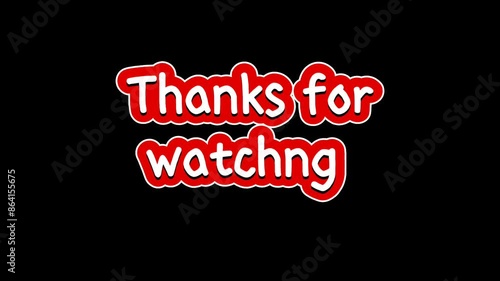 Thanks for watching my video 