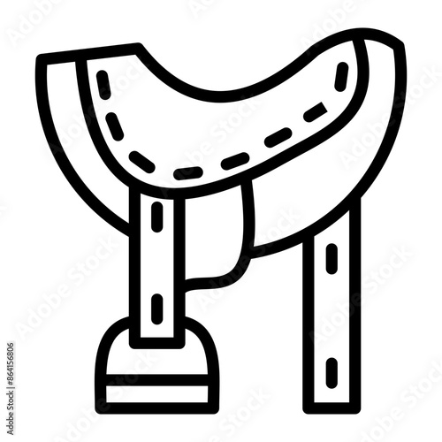 Horse Saddle Icon