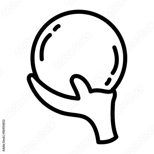 Shot Put Icon