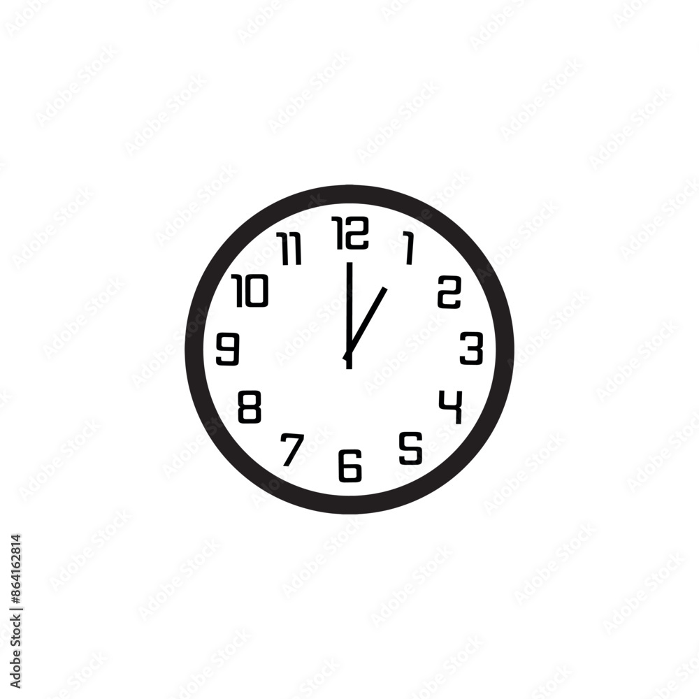 clock isolated on white clock isolated on white