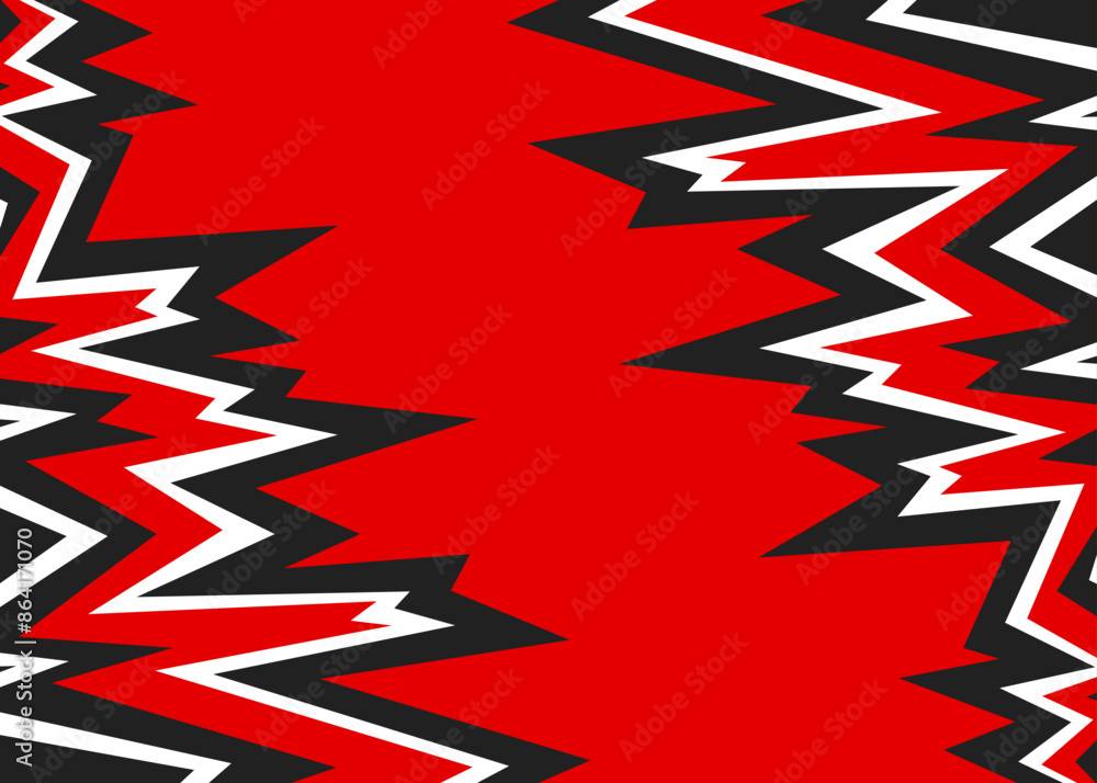 Abstract background with reflective jagged spike pattern and with some copy space area Abstract background with reflective jagged spike pattern and with some copy space area