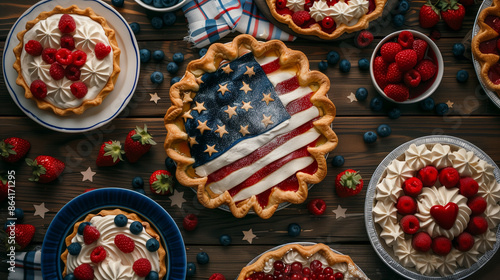 Patriotic Pies and Desserts