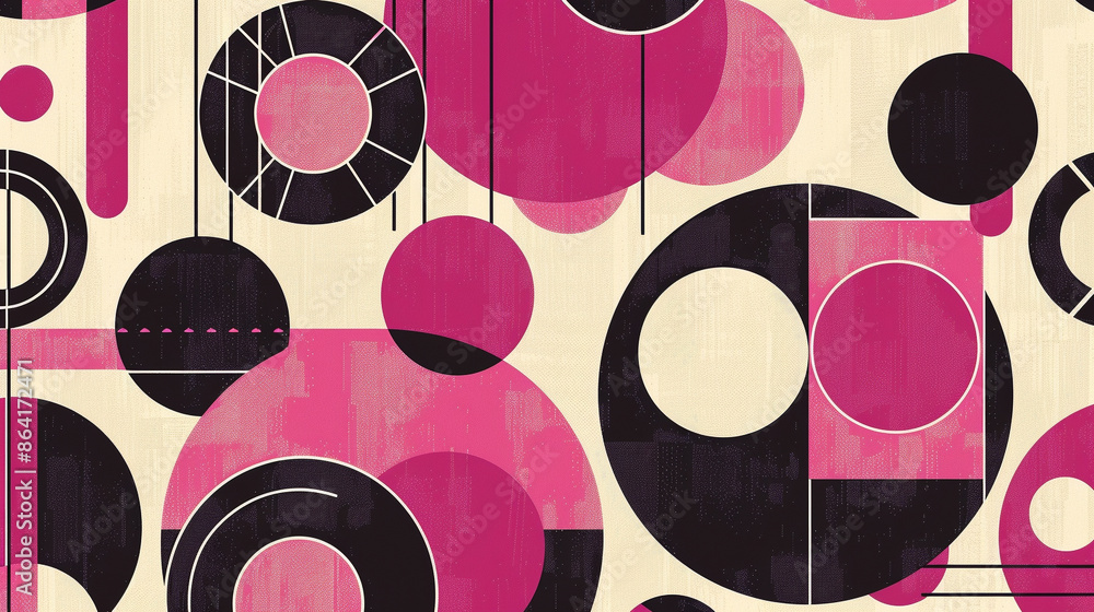 Pink and raisin Constructivism art background Pink and raisin Constructivism art background