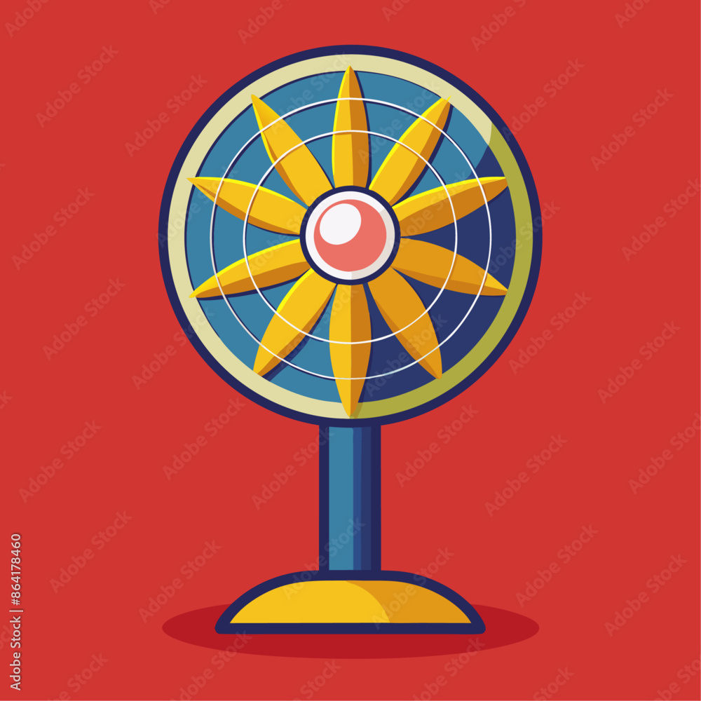 table fan clipart cartoon Illustration drawing table fan clipart cartoon Illustration drawing