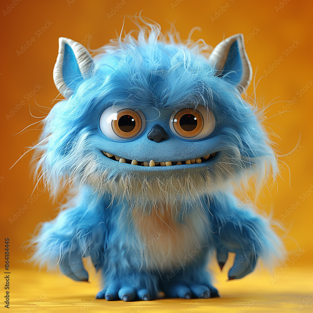 3d render shaggy cartoon character, generative ai 3d render shaggy cartoon character, generative ai