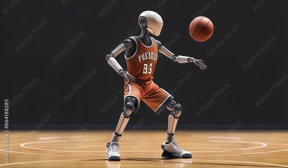 basketball robot player pose and action basketball robot player pose and action