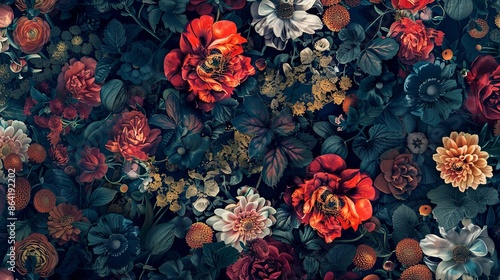 floral wallpaper background