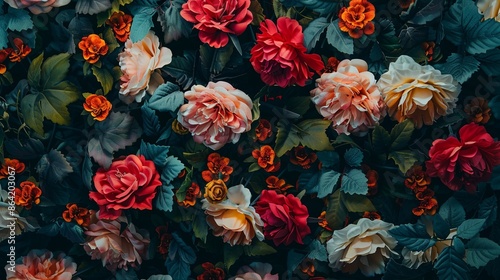 floral wallpaper background