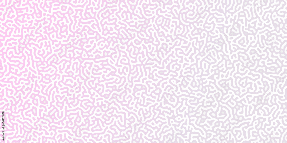 Abstract Reaction-diffusion Turing pattern natural texture pink gradient color scheme. Linear design with biological shapes. Organic lines Memphis. abstract truing organic wallpaper design, vector. Abstract Reaction-diffusion Turing pattern natural texture pink gradient color scheme. Linear design with biological shapes. Organic lines Memphis. abstract truing organic wallpaper design, vector.