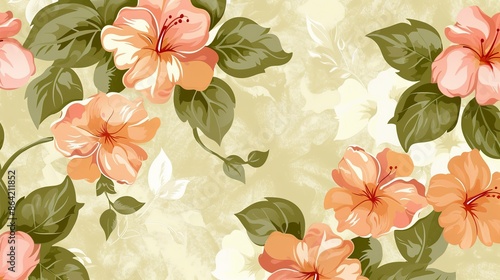 floral wallpaper background