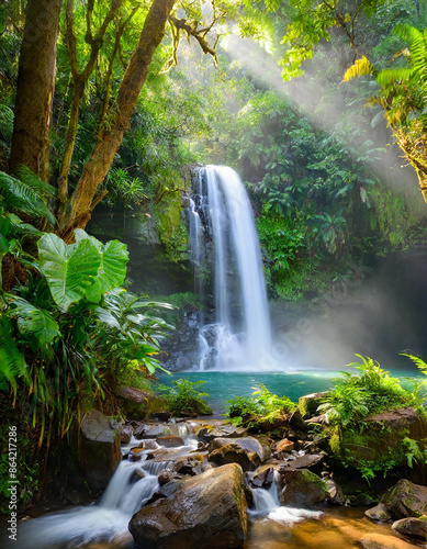 waterfall in the forest