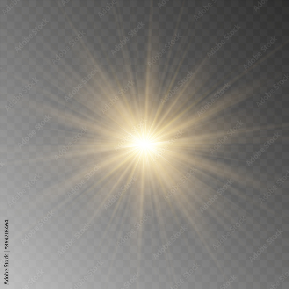Shining golden star. Light Effect Bright Star, Christmas Star. Gold glowing light explodes. Vector transparent sunlight with special lens flare effect. Flash light effect with special lens. Shining golden star. Light Effect Bright Star, Christmas Star. Gold glowing light explodes. Vector transparent sunlight with special lens flare effect. Flash light effect with special lens.