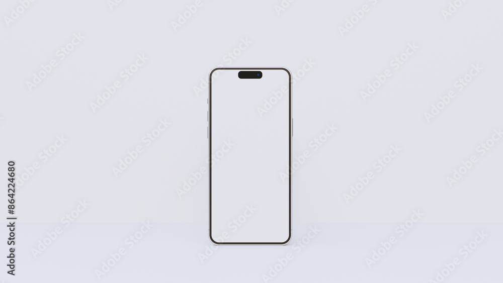 Realistic smartphone mockup on a white background. 3d mobile phone with blank white screen. Modern cell phone template. Illustration of device 3d blank screen. Realistic smartphone mockup on a white background. 3d mobile phone with blank white screen. Modern cell phone template. Illustration of device 3d blank screen.