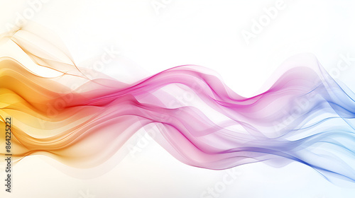 Wallpaper Mural design seamlessly blends vibrant neon pink with electric blue, creating an eye catching abstract gradient background that captures attention and sparks curiosity ,A colorful, flowing line of pink Torontodigital.ca