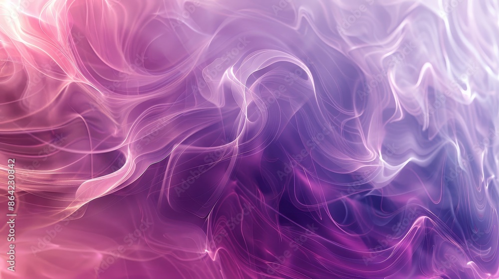 Fototapeta premium Ethereal background with swirling textures inspired by birthday candles silver highlights
