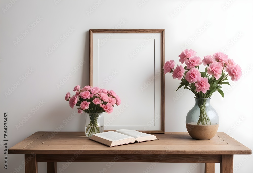 Frame mockup, ISO A paper size. Bedroom poster mockup. Modern interior design. Living room Interior mockup with house background. 3D render Frame mockup, ISO A paper size. Bedroom poster mockup. Modern interior design. Living room Interior mockup with house background. 3D render