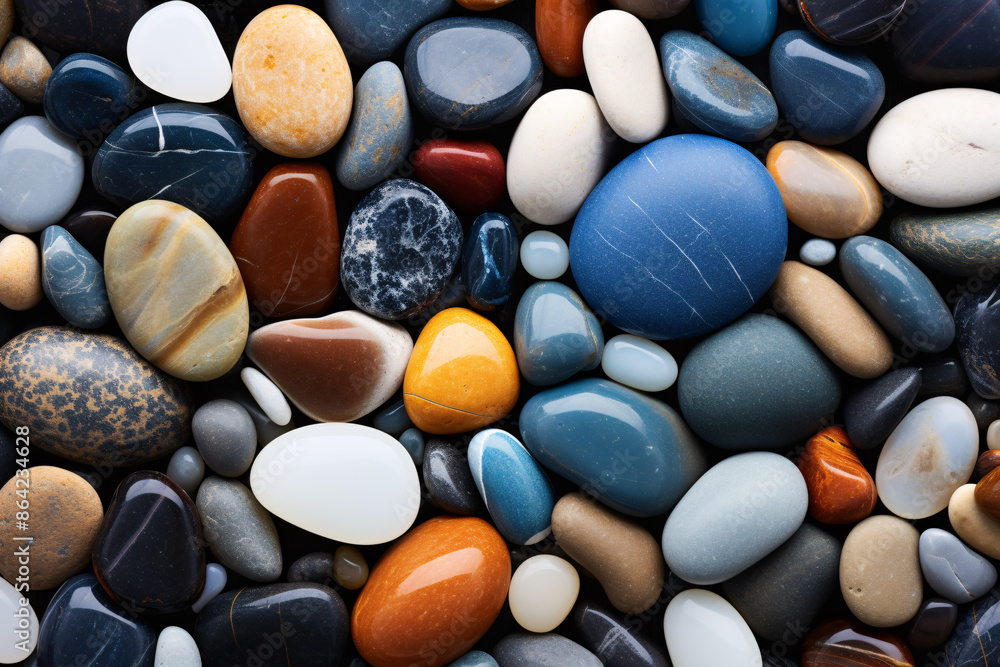 a group of colorful rocks a group of colorful rocks
