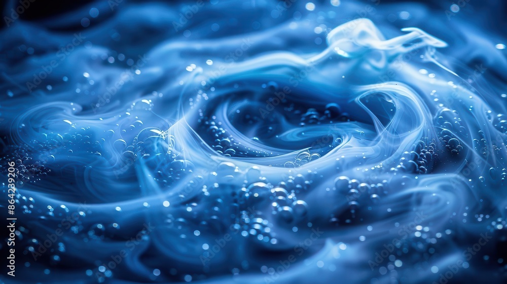 close up of a blue flower with water droplets close up of a blue flower with water droplets