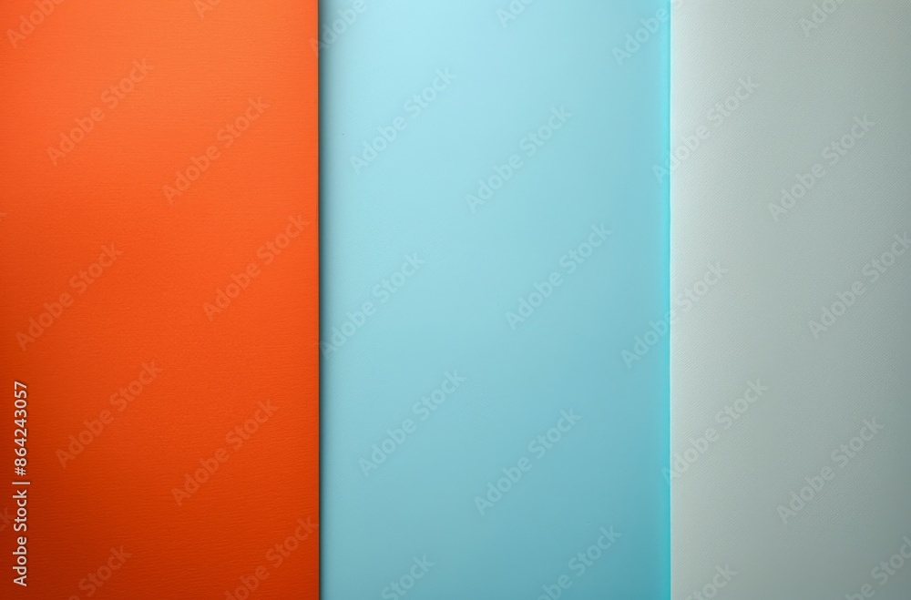 Abstract Geometric Pattern of Blue, Green, and Orange Colors Abstract Geometric Pattern of Blue, Green, and Orange Colors