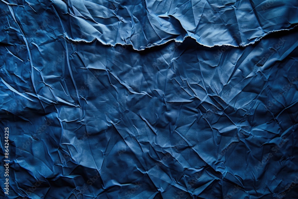 Fototapeta premium A navy blue photography backdrop, ideal for creating chiaroscuro effects