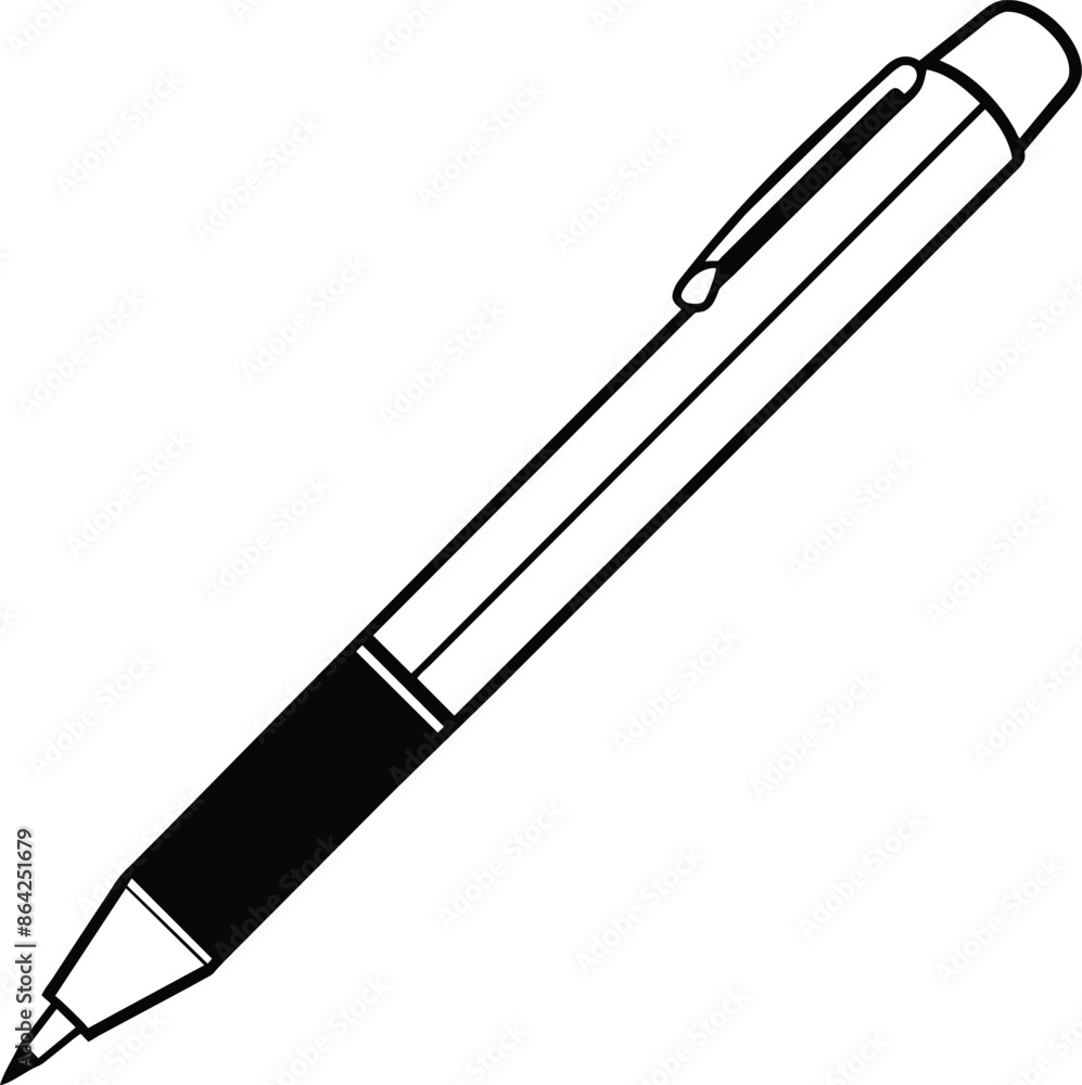 pen isolated on white background pen isolated on white background