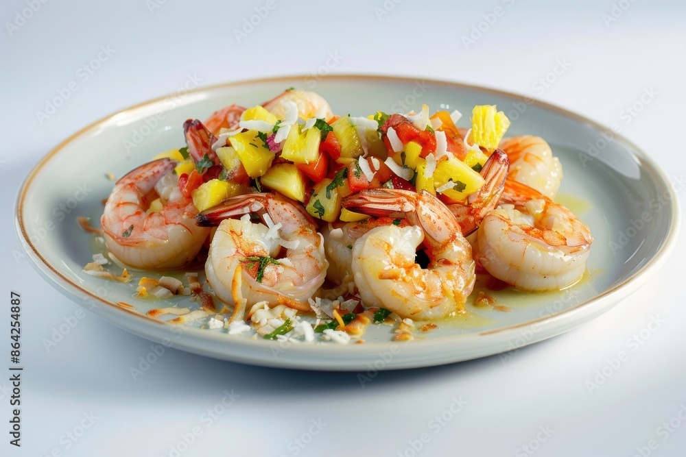 Impressive Shrimp and Scallops with Burst of Sweetness and Acidity Impressive Shrimp and Scallops with Burst of Sweetness and Acidity