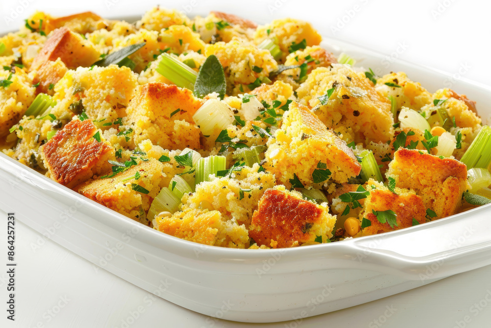Exquisite Flavors of Catherine's Rustic Cornbread Dressing