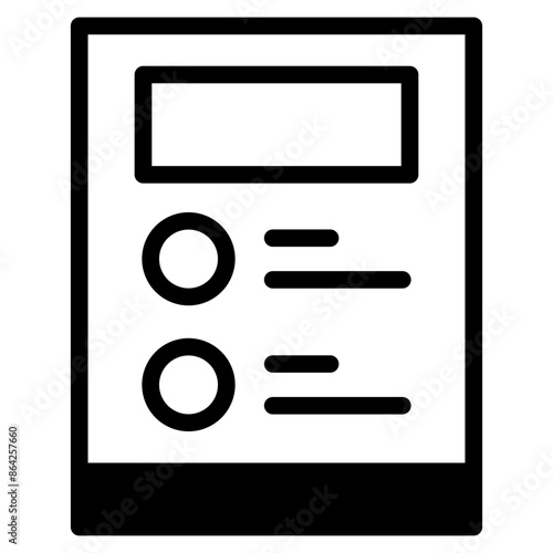 icon papper dualtone