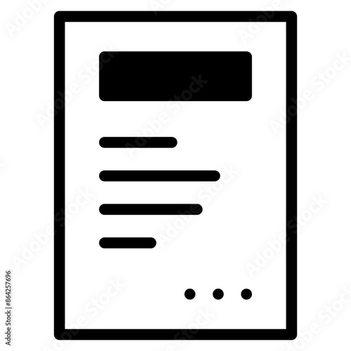 icon papper dualtone