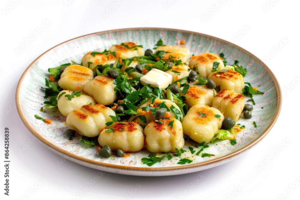 Cauliflower Gnocchi with Fresh Salad Medley Cauliflower Gnocchi with Fresh Salad Medley
