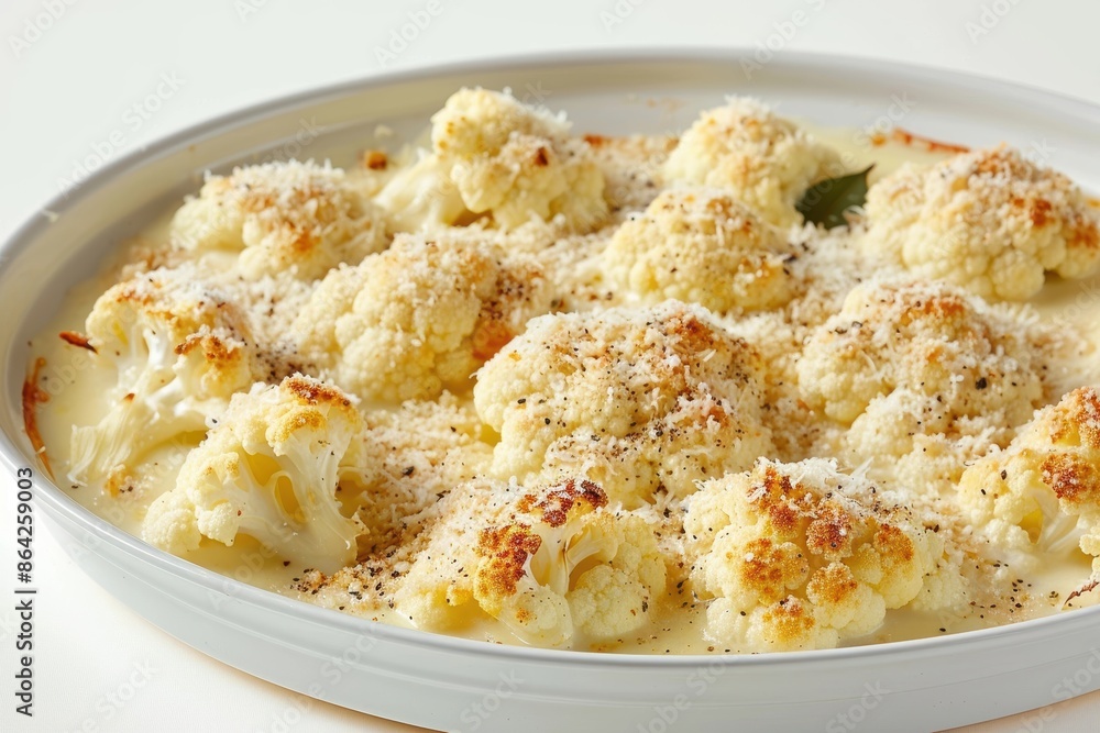 Homemade Cauliflower Gratin with Fresh Herbs and Gruyere Homemade Cauliflower Gratin with Fresh Herbs and Gruyere