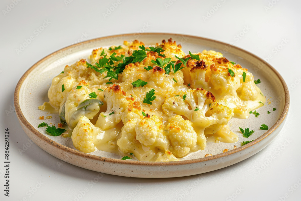 Savory Cauliflower Gratin with Creamy Gruyere Savory Cauliflower Gratin with Creamy Gruyere