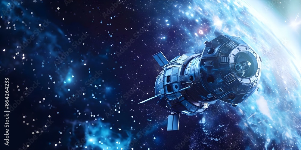 AGI autonomously pilots a spacecraft on an interstellar mission. Concept Space Travel, Artificial General Intelligence, Interstellar Exploration, Autonomous Systems, Futuristic Technology AGI autonomously pilots a spacecraft on an interstellar mission. Concept Space Travel, Artificial General Intelligence, Interstellar Exploration, Autonomous Systems, Futuristic Technology