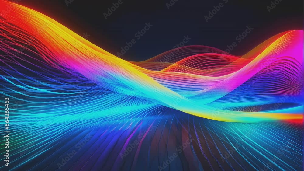 Abstract Lines Background - Loopable Abstract Lines Background - Loopable