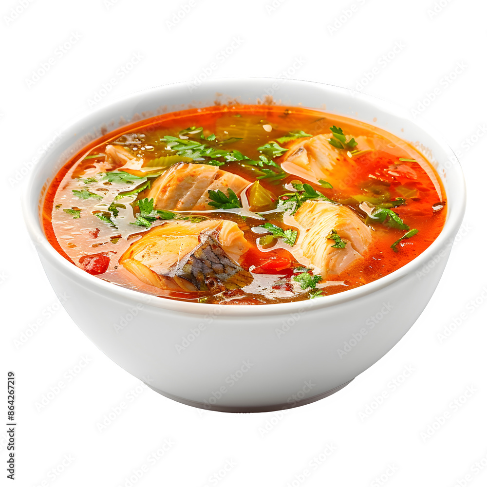 Traditional argentinian stew on transparent background Traditional argentinian stew on transparent background