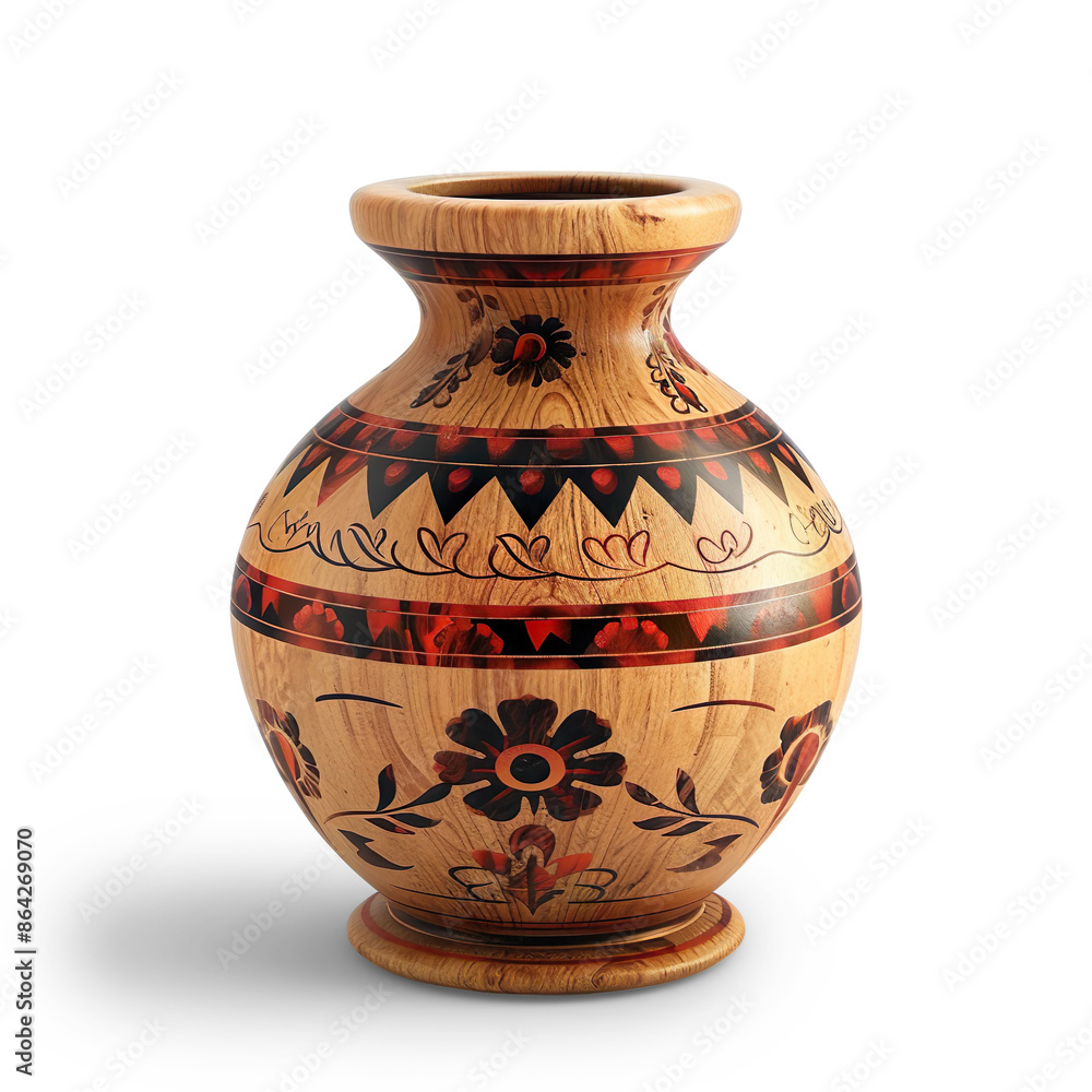 Desi-Style Kalash Isolated on Transparent Background Desi-Style Kalash Isolated on Transparent Background