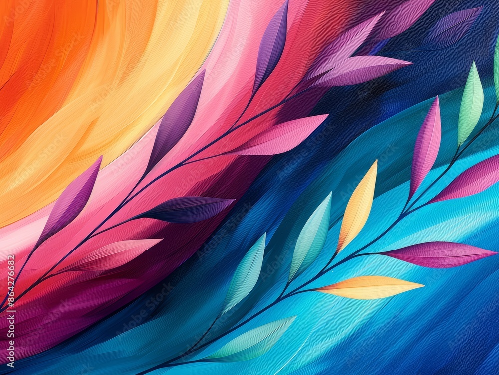 Lively abstract grass in vibrant hues, artistic motion and surreal touch, capturing the whimsical essence of nature in a modern, colorful portrayal Lively abstract grass in vibrant hues, artistic motion and surreal touch, capturing the whimsical essence of nature in a modern, colorful portrayal