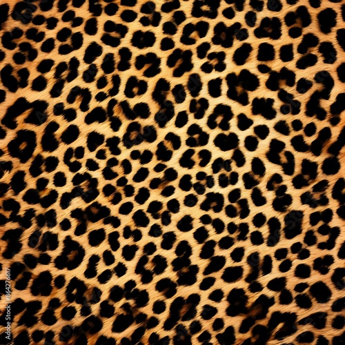  leopard skin texture background, fluffy modern pattern