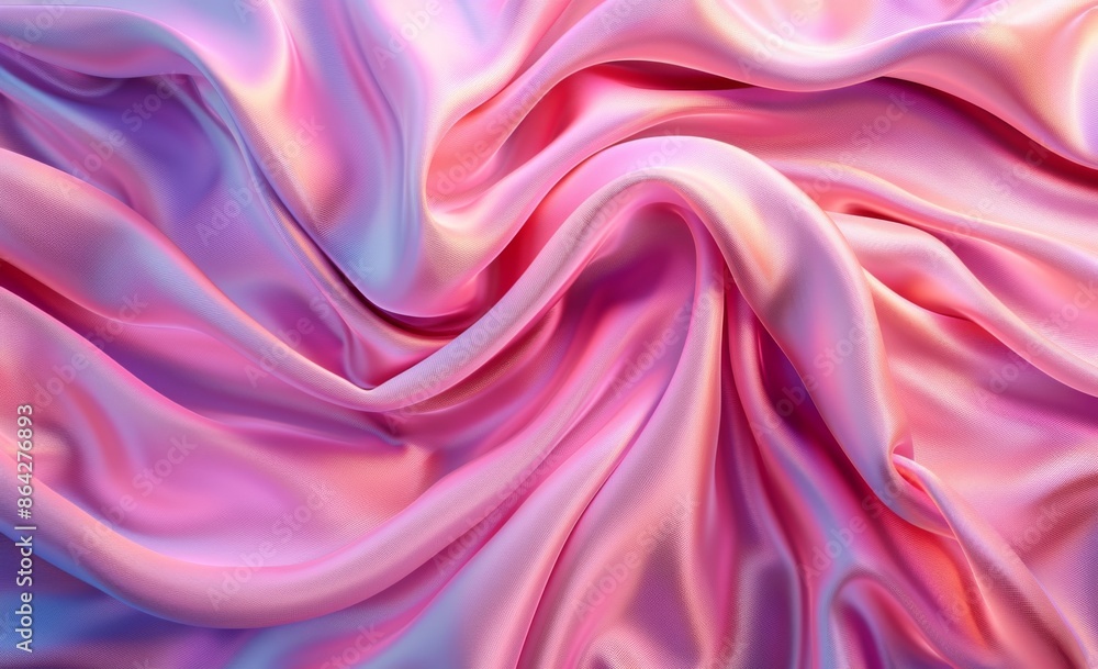 Fototapeta premium pink acetate fabric textured background for design purpose