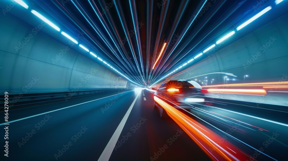 Speeding Through the Tunnel of Light