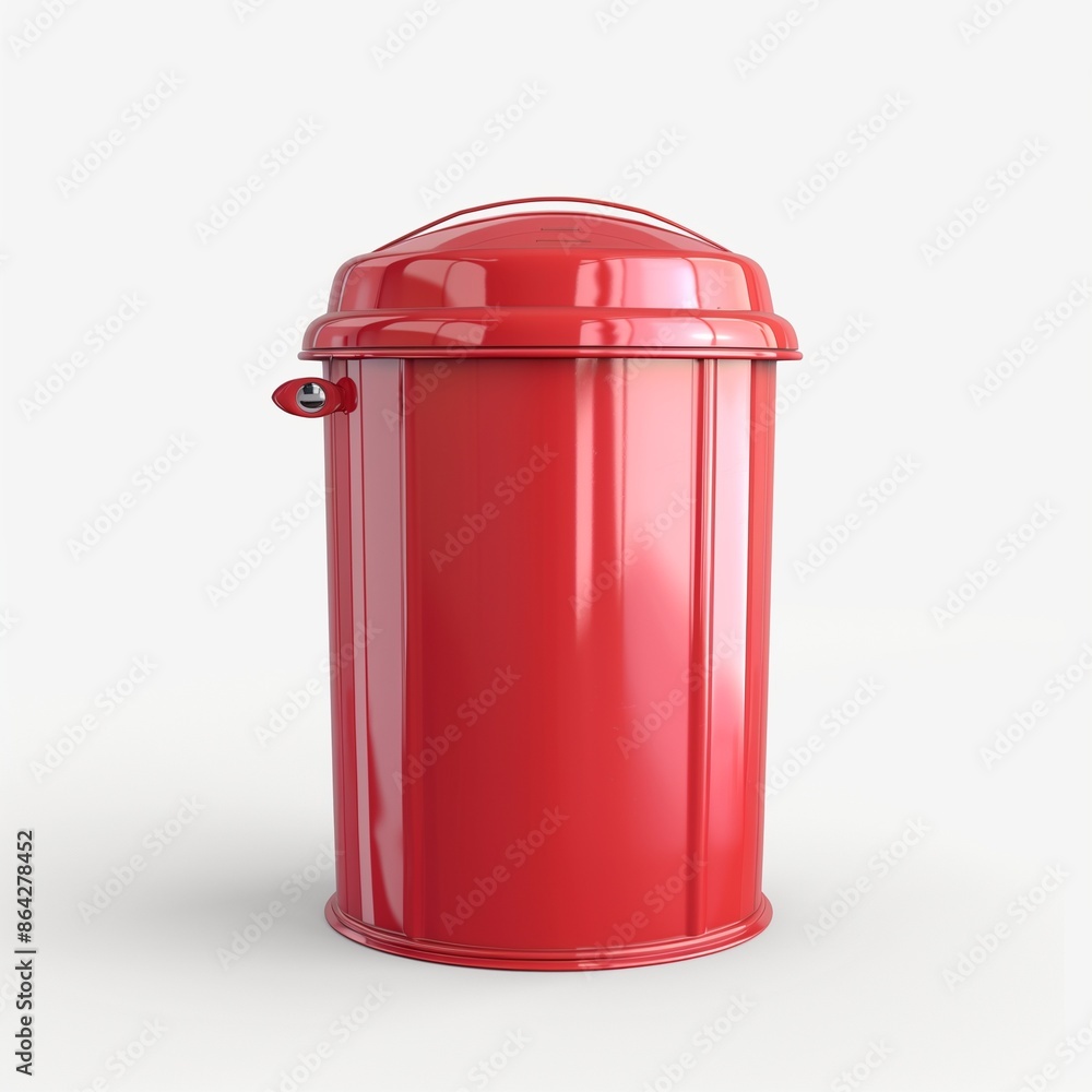 Trash can icon garbage recycle clean plastic waste container cartoon illustration Trash can icon garbage recycle clean plastic waste container cartoon illustration